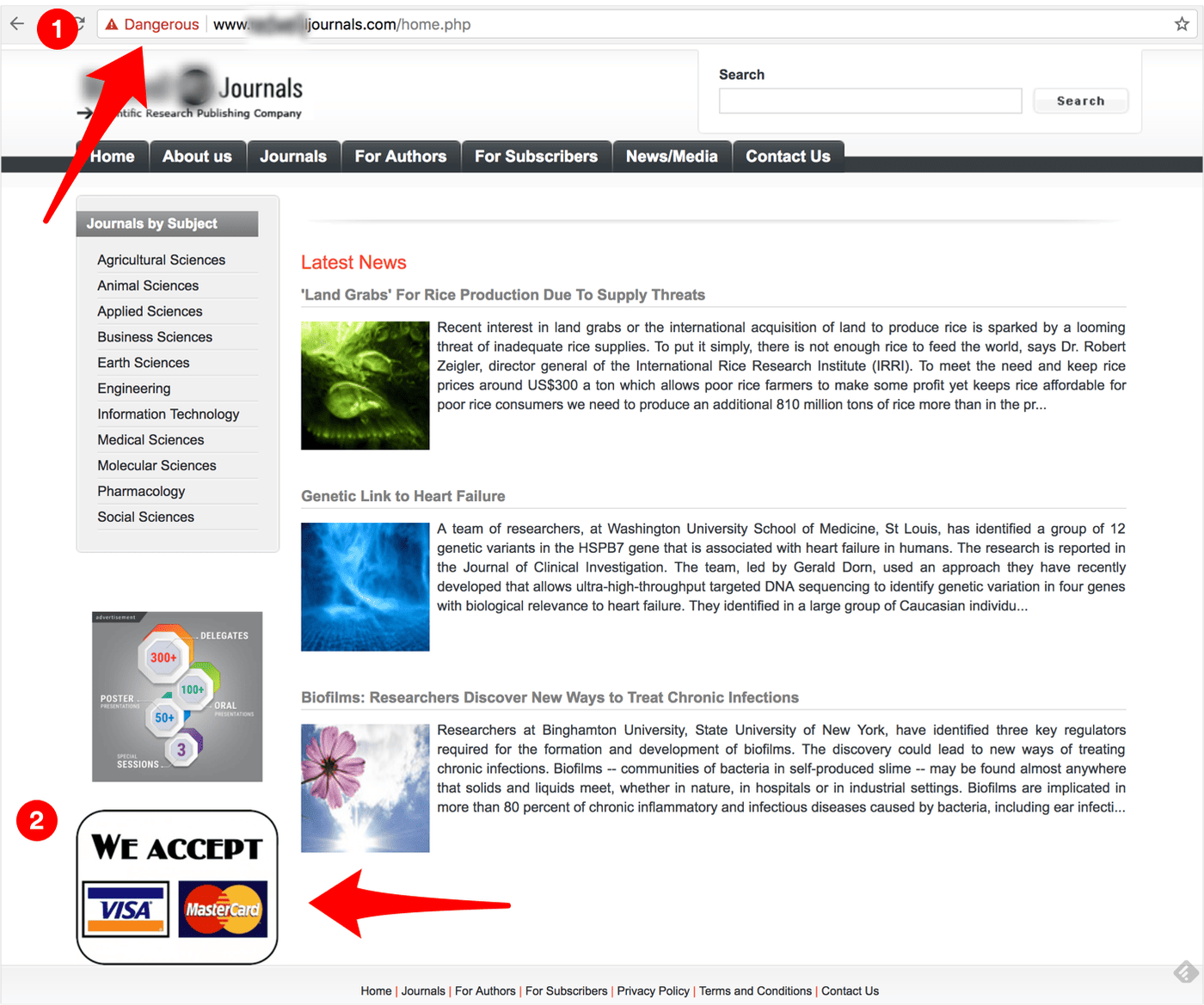 How to spot a predatory journal